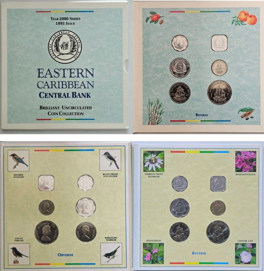 Eastern Caribbean States Brilliant Uncirculated Set: A Must-Have for Collector