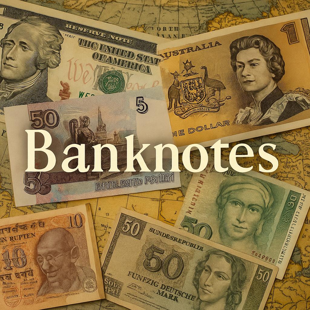 All Banknotes - Collectible Currency & Paper Money | AntiquaMoneta