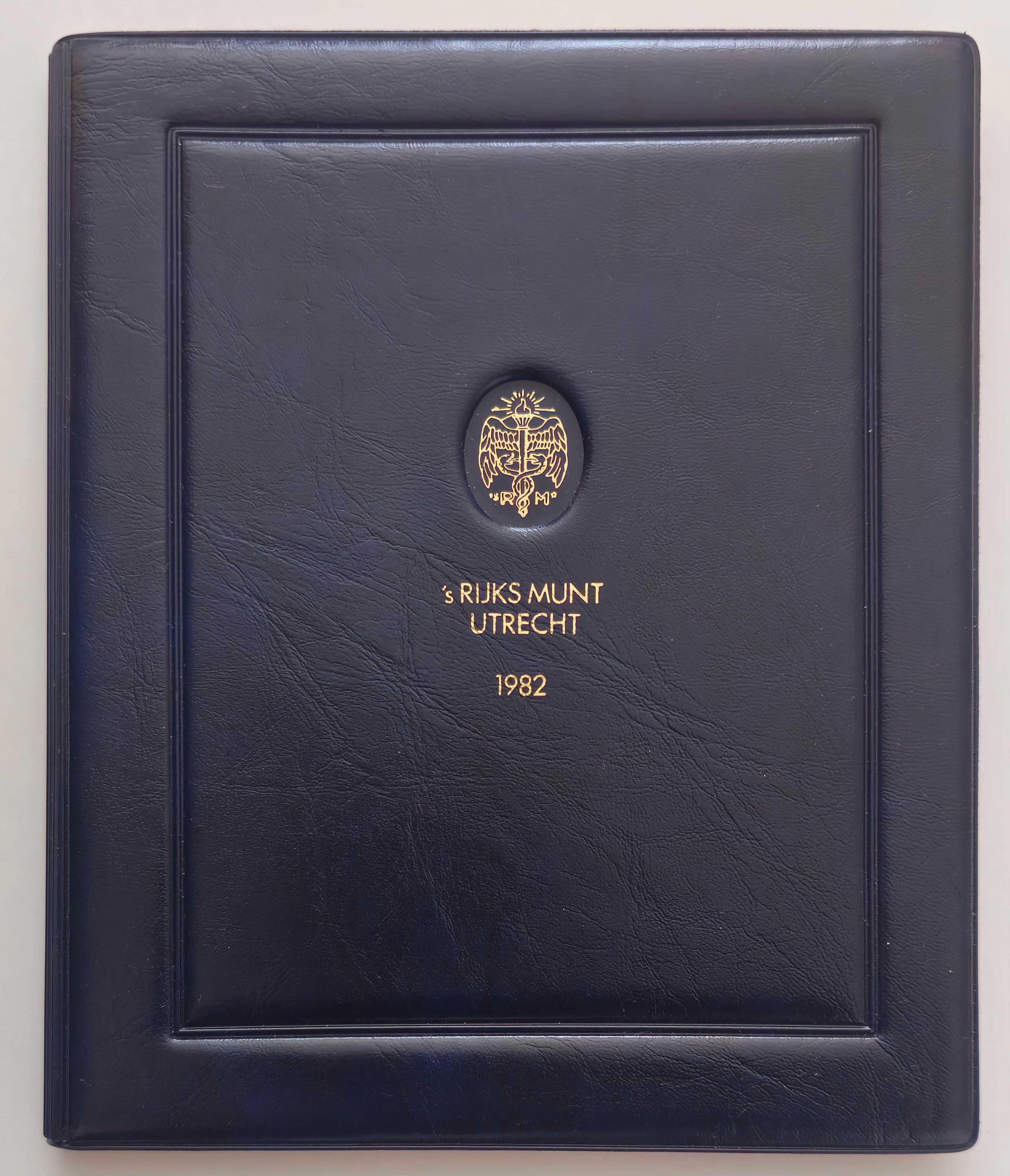 Netherlands proof coin set 1982 original case Rijksmunt Utrecht