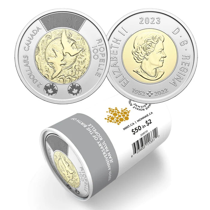 2023 $2 100th Anniversary of the Birth of Jean Paul Riopelle Non-Colourized