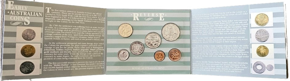 1987 Australia RAM Mint UNC Coin Set - Coin Collection