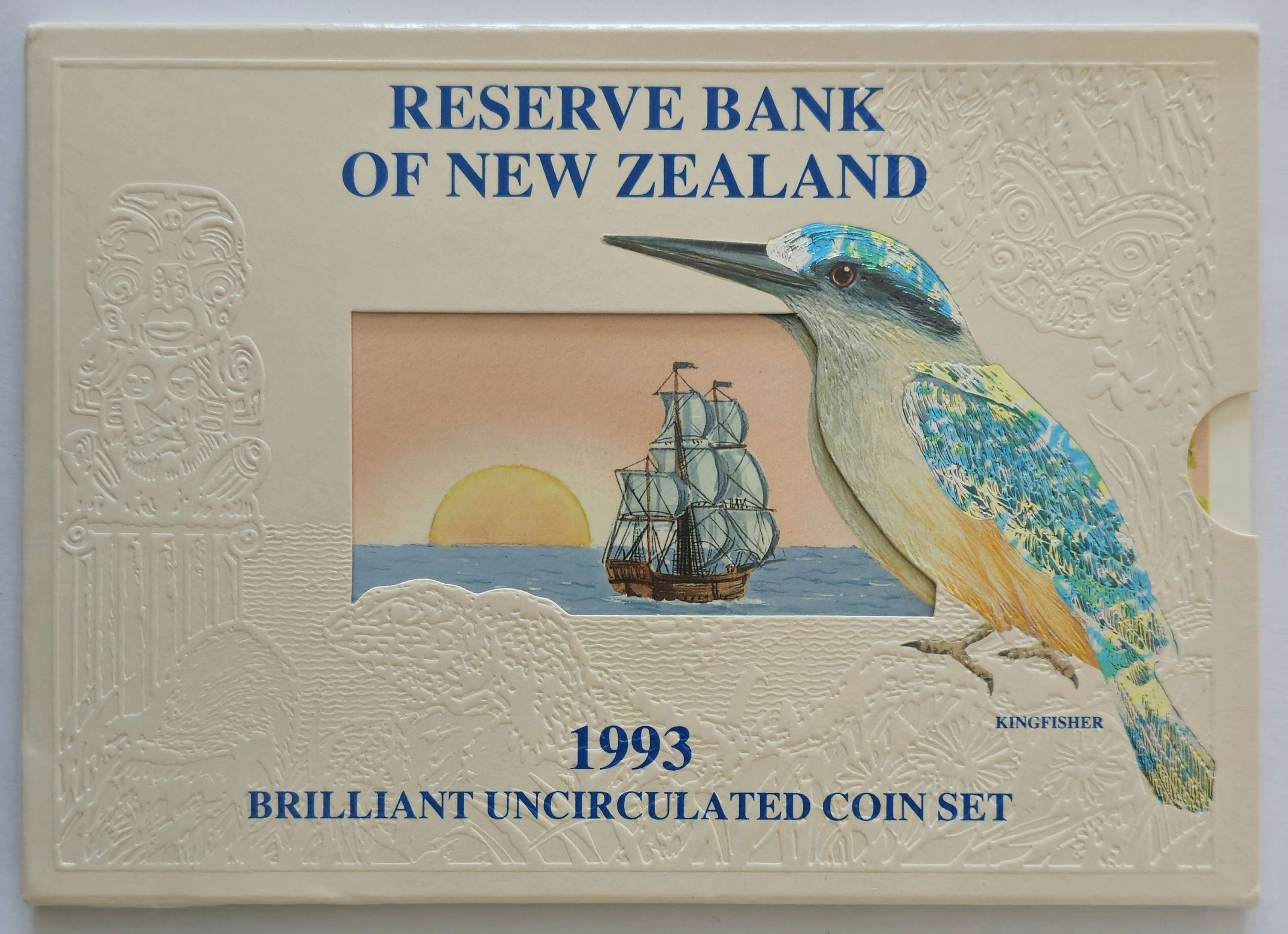 Brilliant Uncirculated coin set 1993.