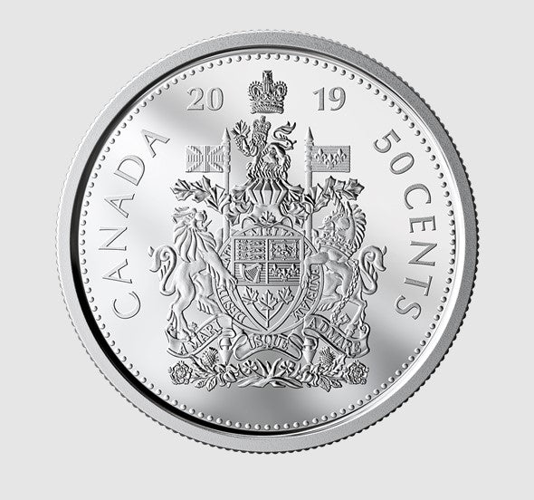 50-cent From Special Wrap Circulation Roll (2019)