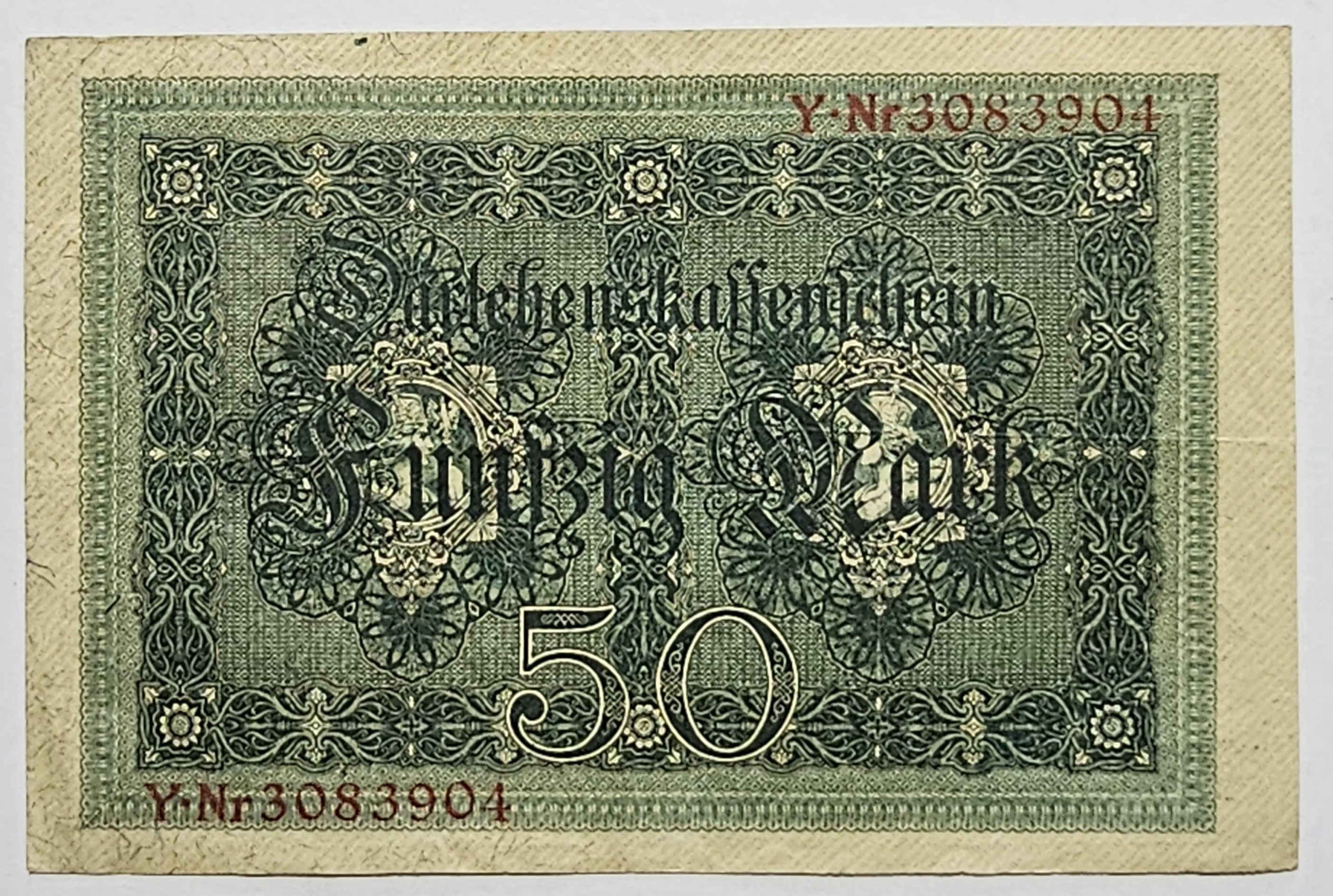 GERMANY 1914 - 50 Mark Darlehenskassenschein  Funfzig Marks WWI ERA