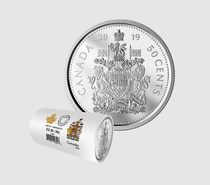50-cent From Special Wrap Circulation Roll (2019)