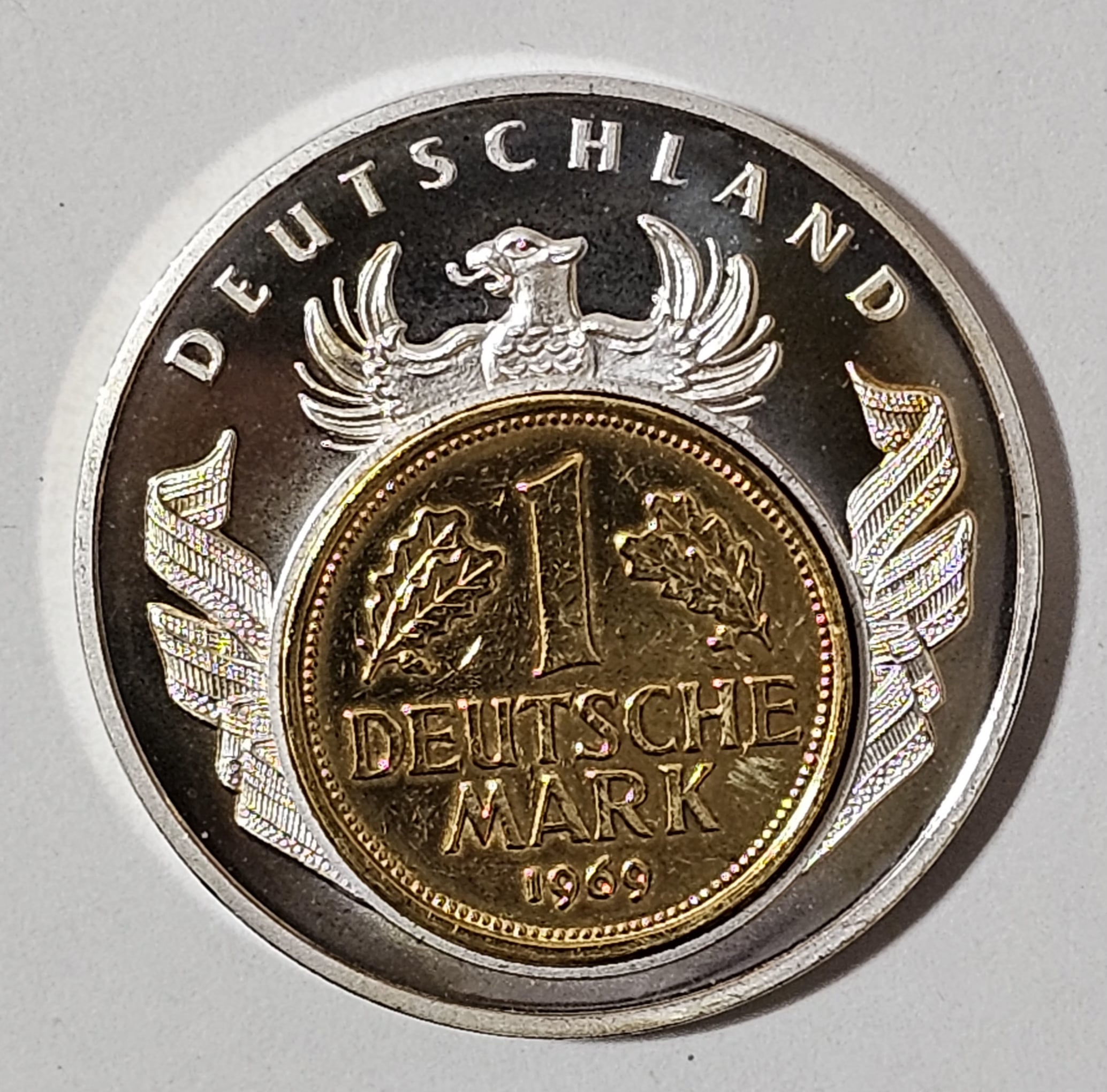 GERMANY Deutschland 1 deutsche mark 1959