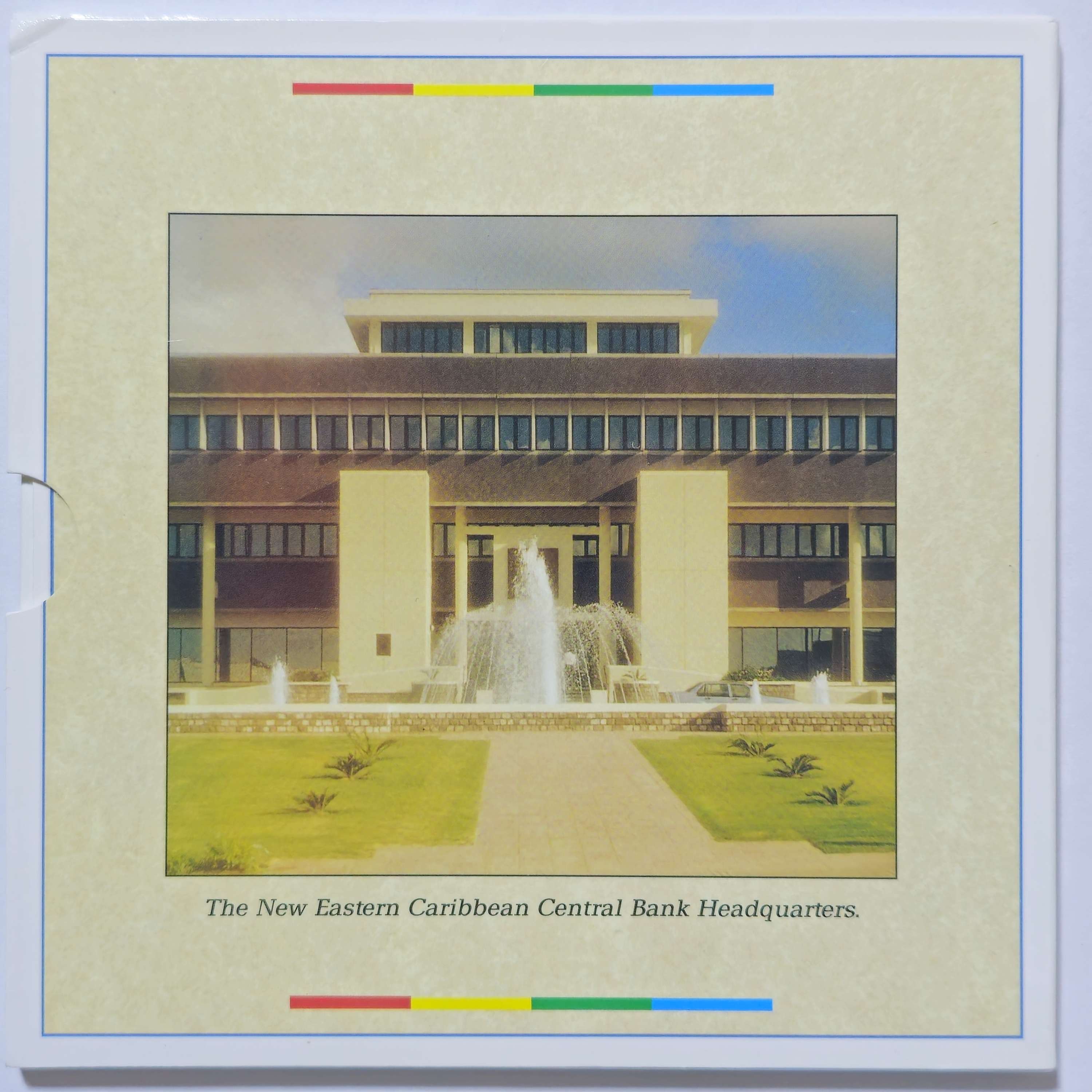 Eastern Caribbean Central Bank - Year 2000 Issue - Coins Dated 1994 - UNC Set