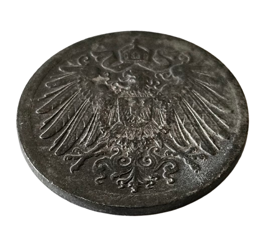 German Empire 10 Pfennig Coin | Deutsches Reich | Wilhelm II | 1919