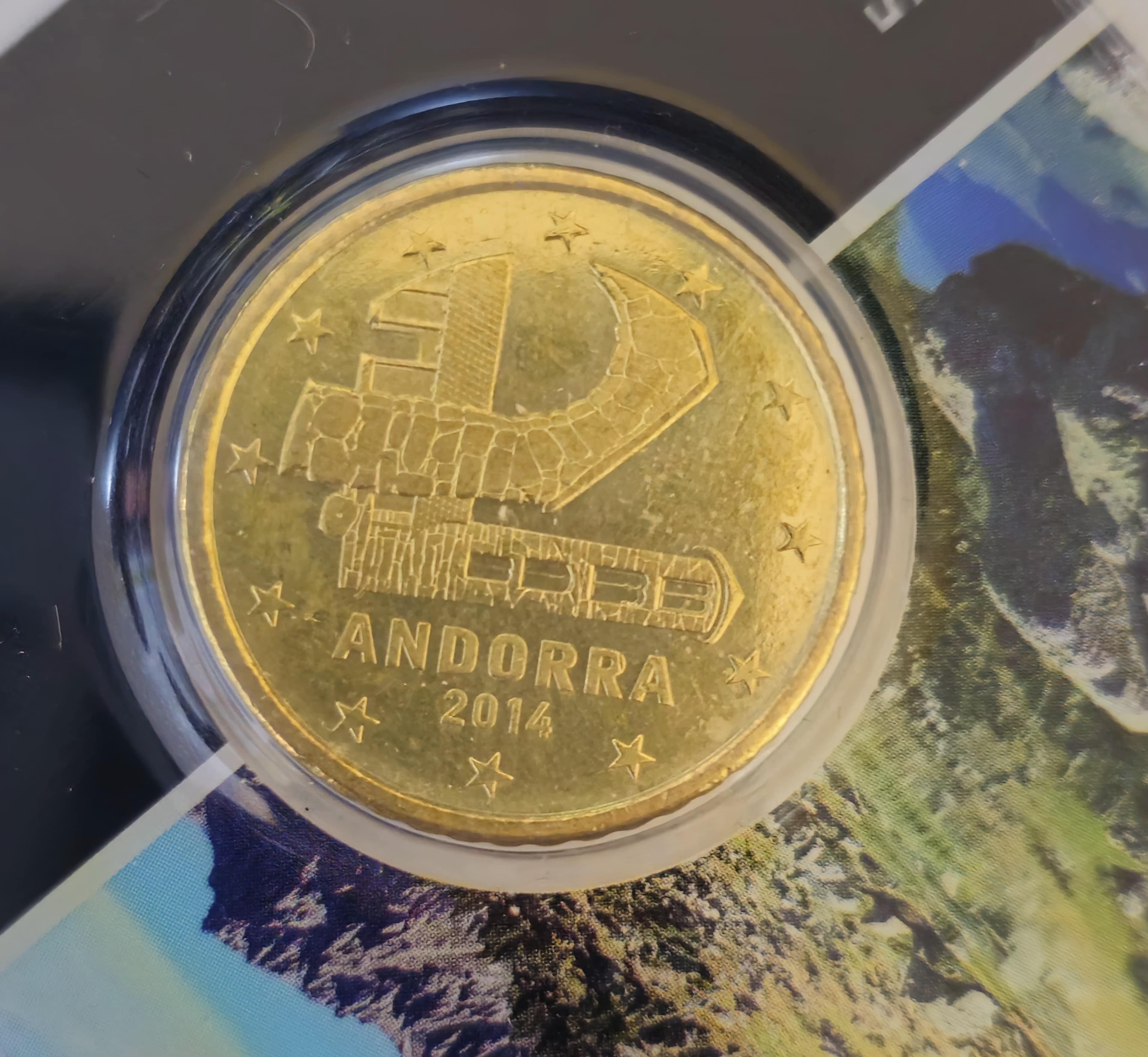 ANDORRA 2014 - 50 Cent in Coincard