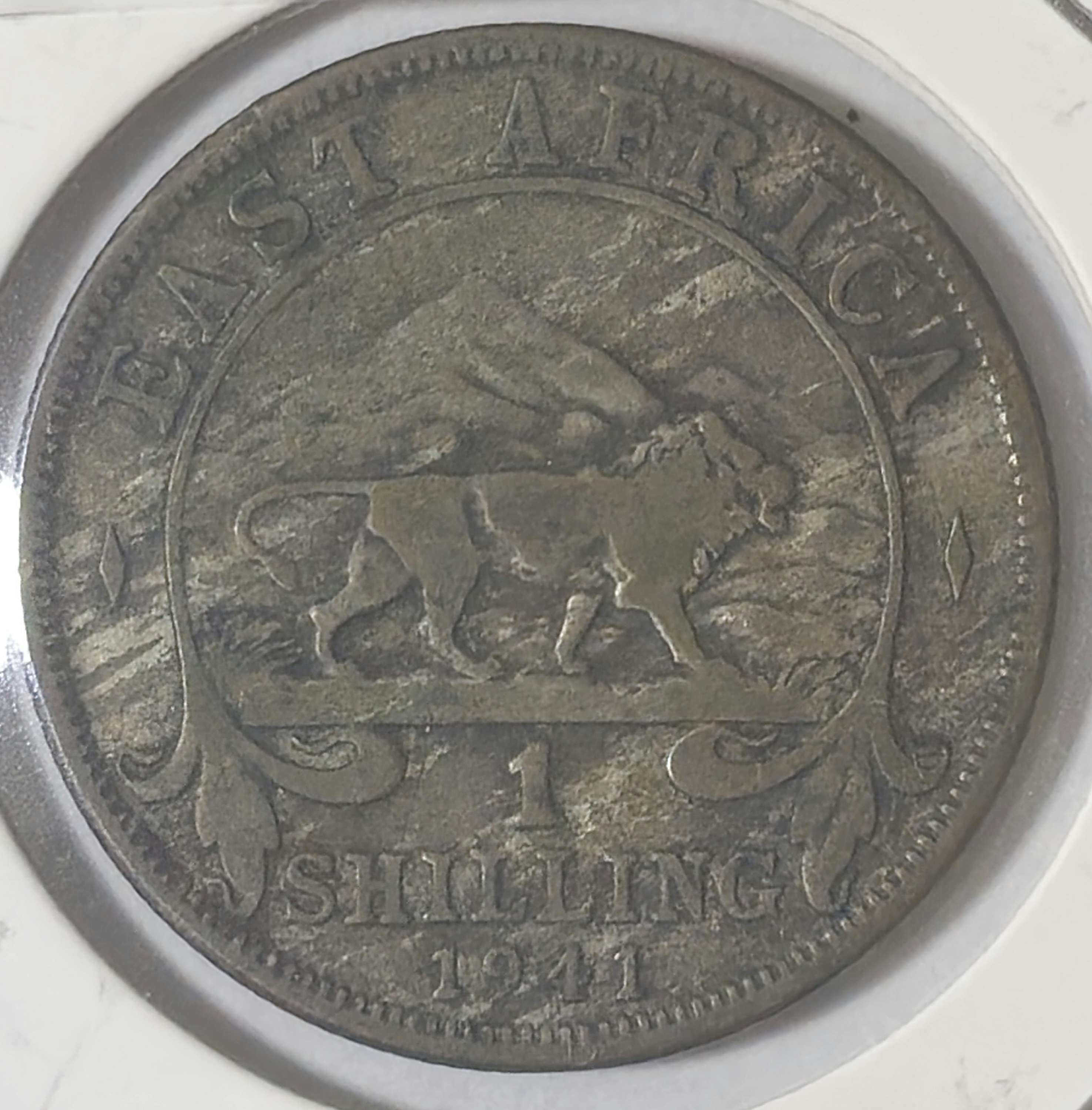 East Africa- 1 Shilling - George VI - 1941