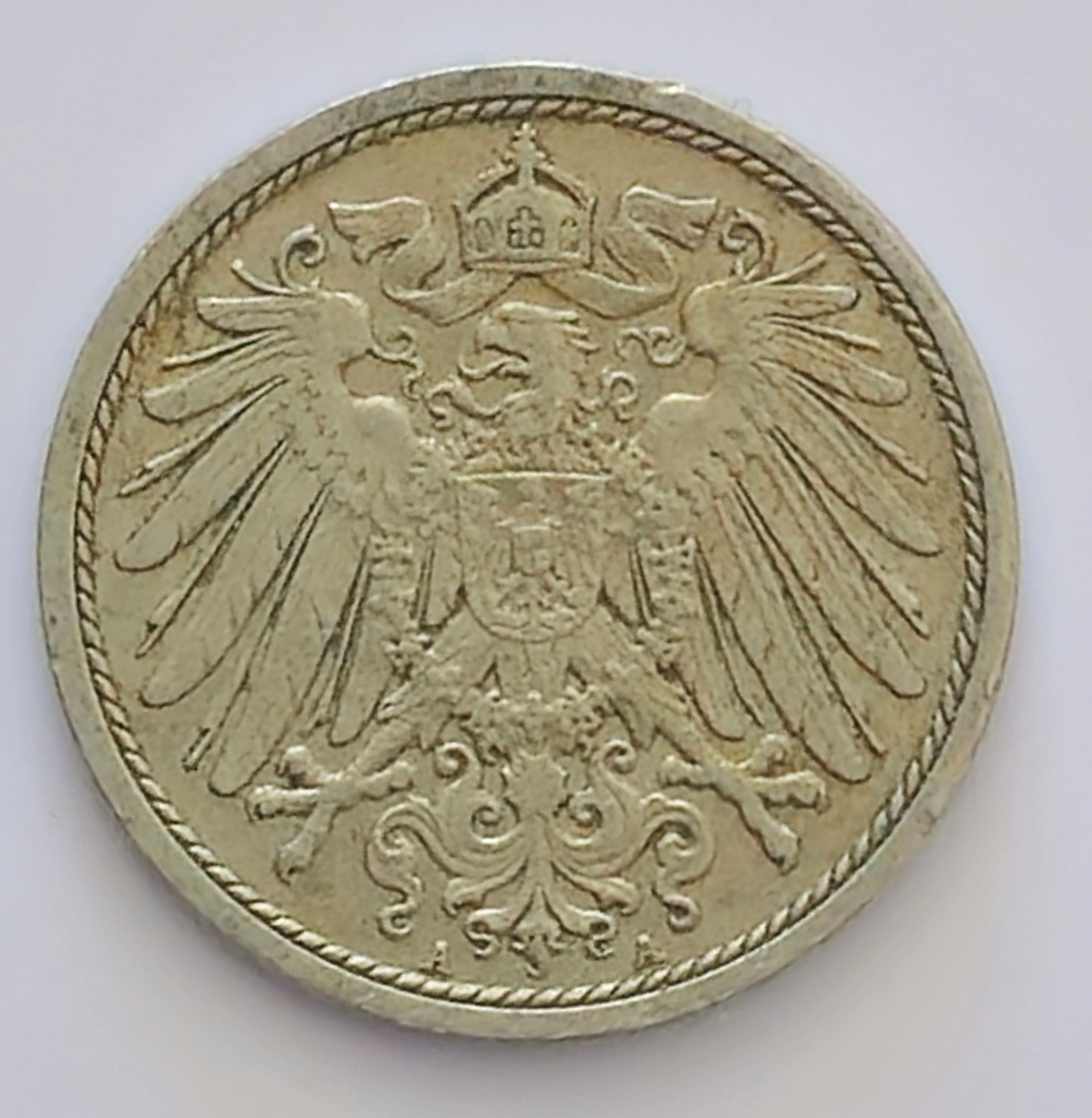 10 pfennig- 1913-A