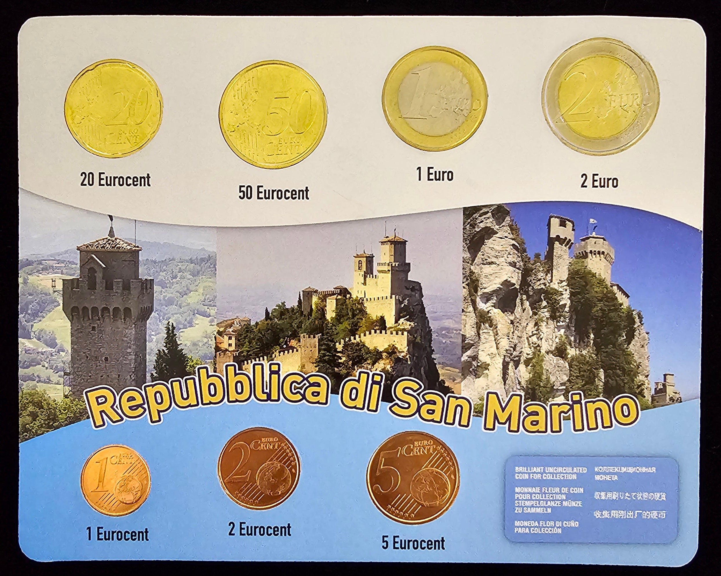 San Marino Official Euro Set BU