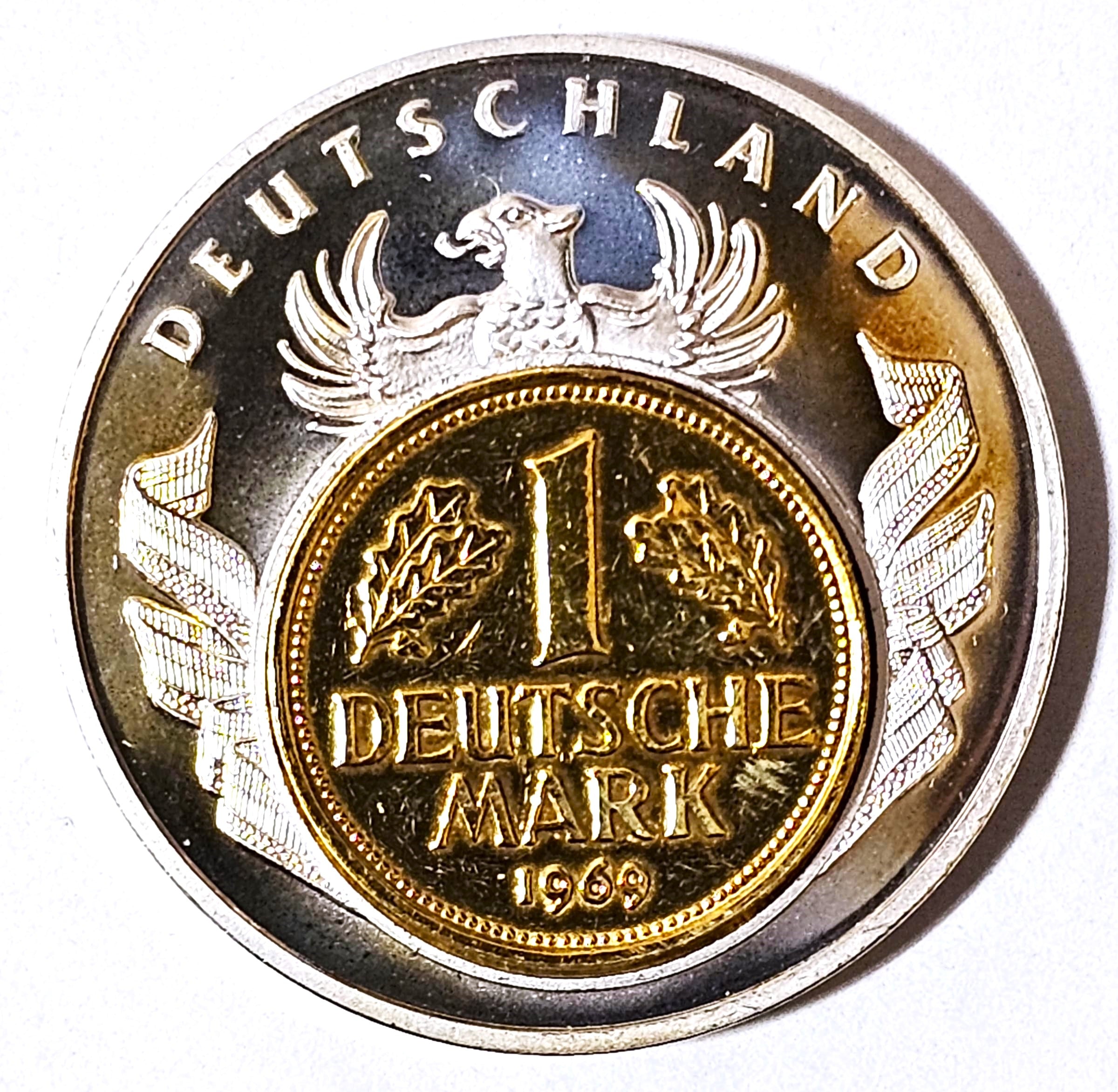 GERMANY Deutschland 1 deutsche mark 1959