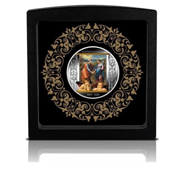 Visitation Raphaël Proof Pièce d'Argent 500 Francs Cameroun 2020