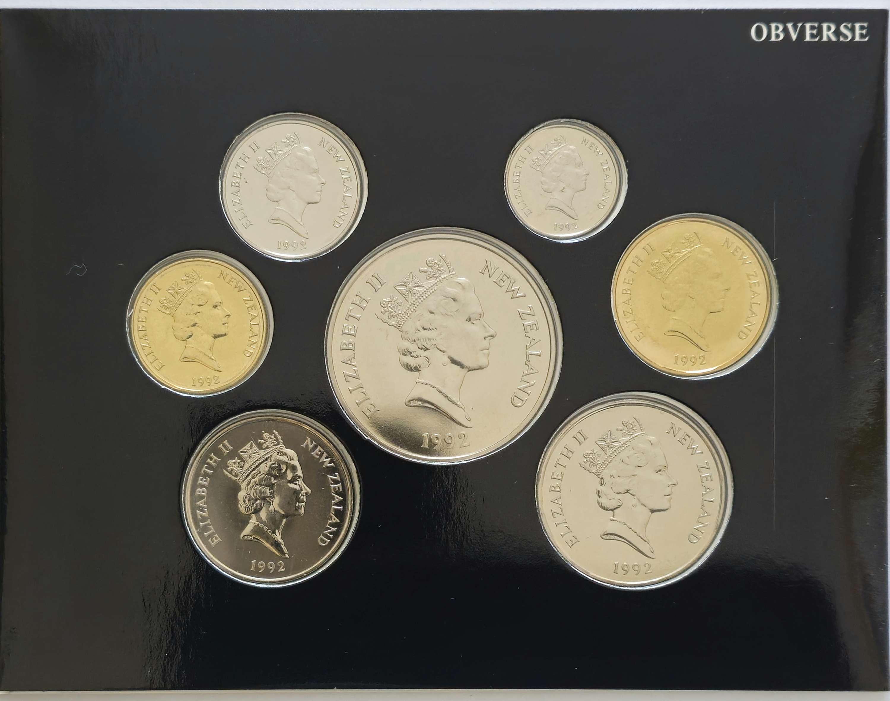 New Zealand 1992 25th Anniversary coin set.