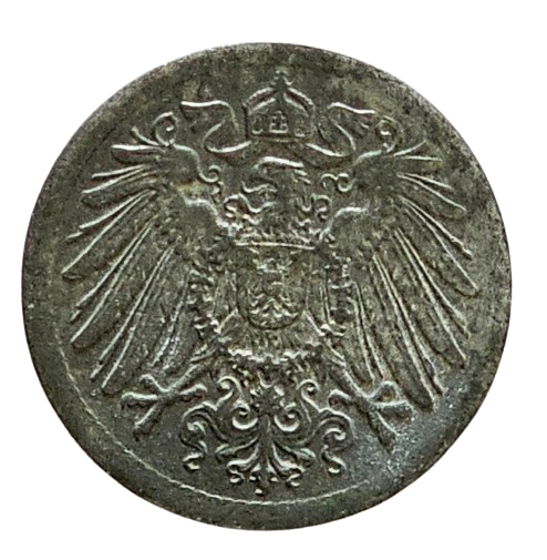 German Empire 10 Pfennig Coin | Deutsches Reich | Wilhelm II | 1919