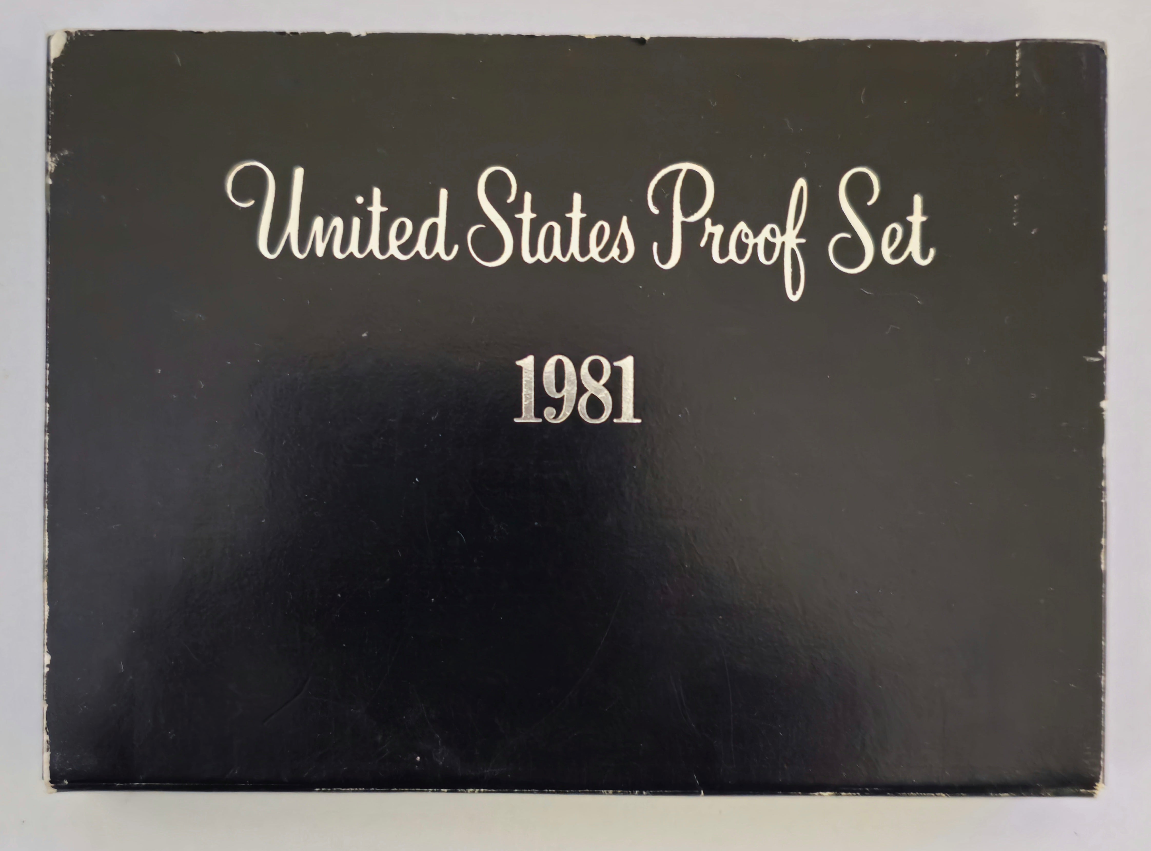 1981-S US Mint Proof Set 6 Gem Coins in Original Mint Packaging