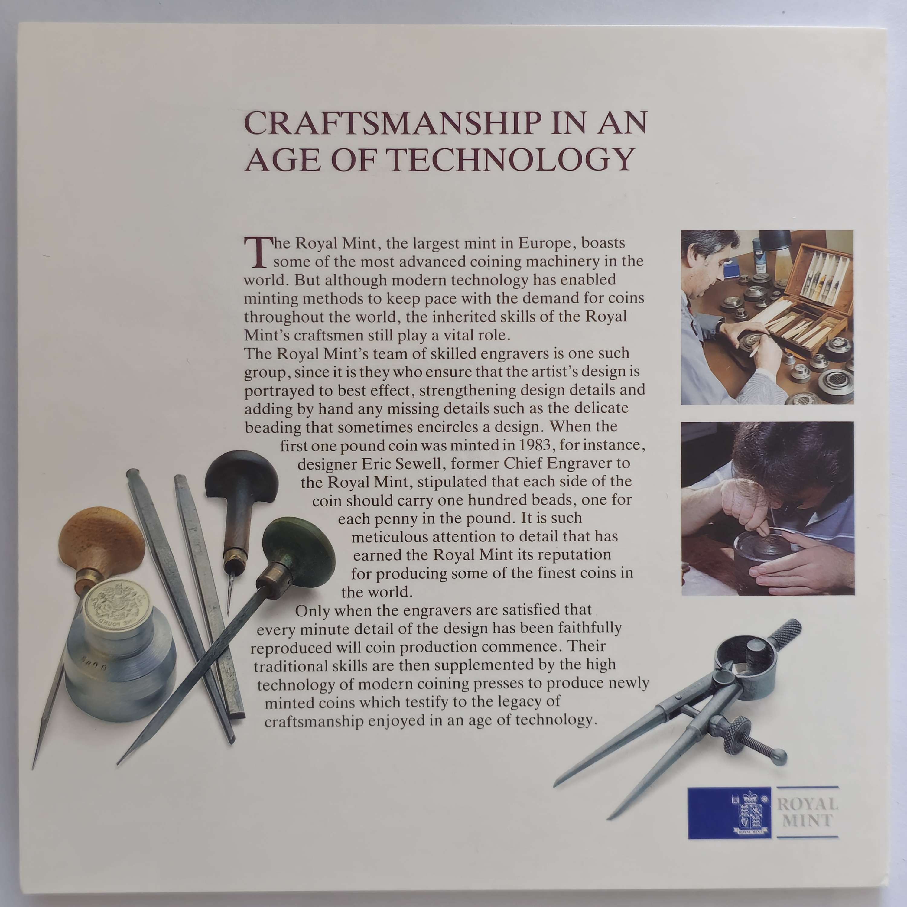 1993 United Kingdom Mint Set Brilliant Uncirculated UK Coins