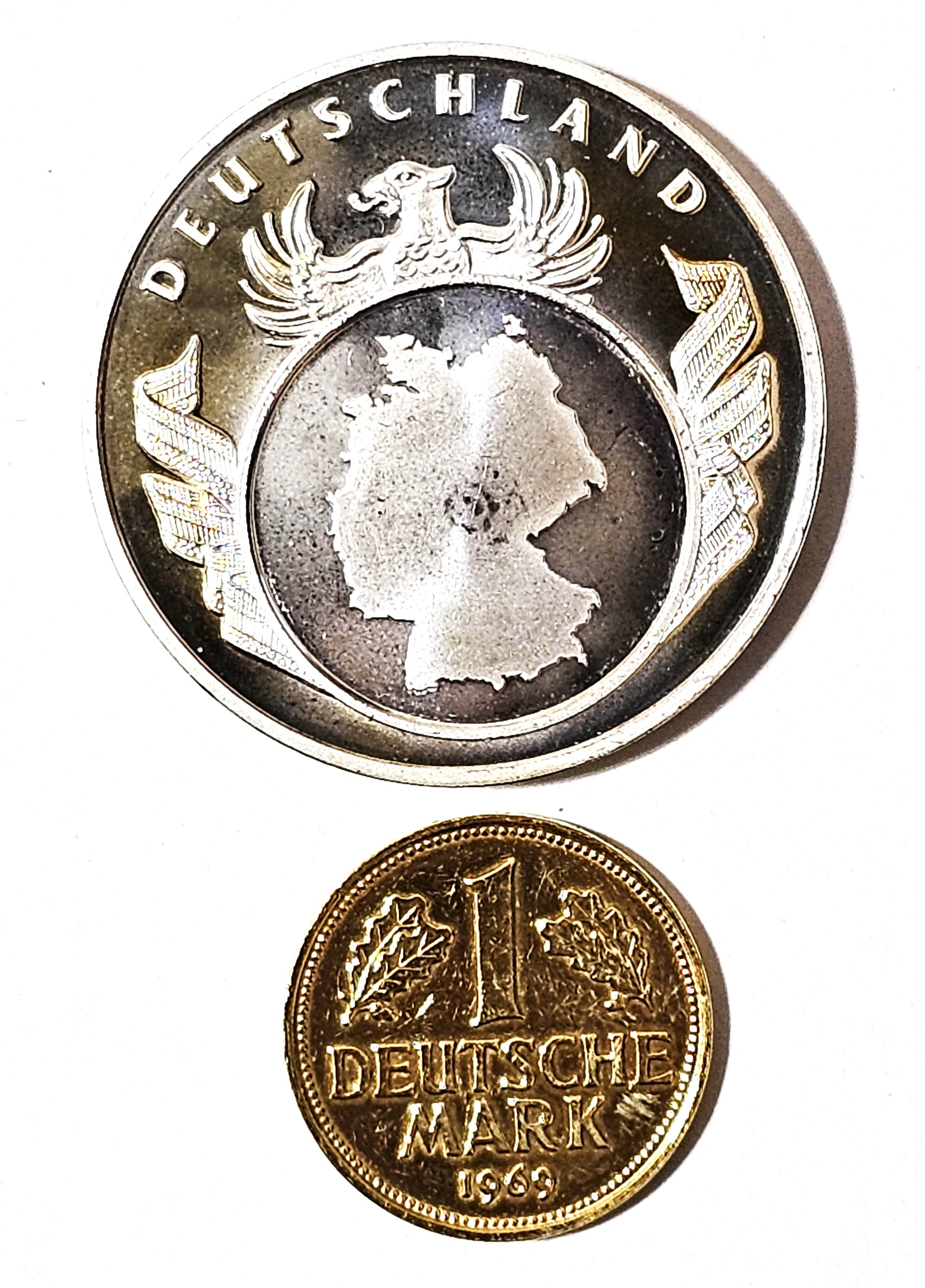 GERMANY Deutschland 1 deutsche mark 1959