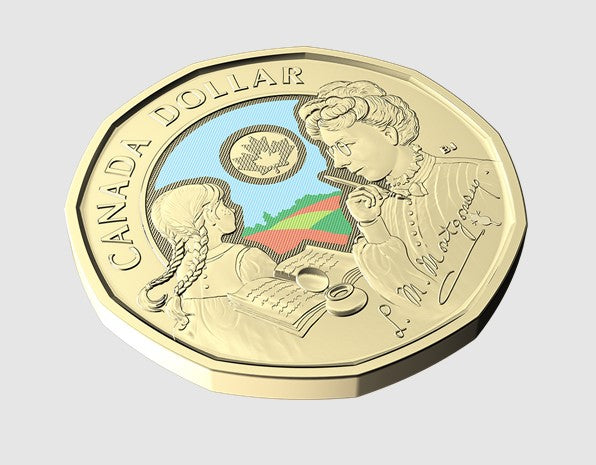 2024 $1 150th Anniversary of the Birth of L. M.  Montgomery Colourized