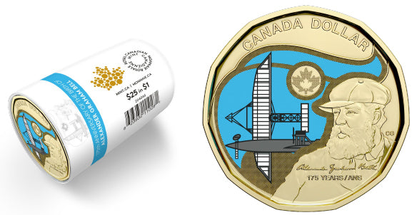 2022 $1 175th Anniversary of the Birth of Alexander Graham Bell Colourized