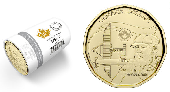 2022 $1 175th Anniversary of the Birth of Alexander Graham Bell Non-Colouri