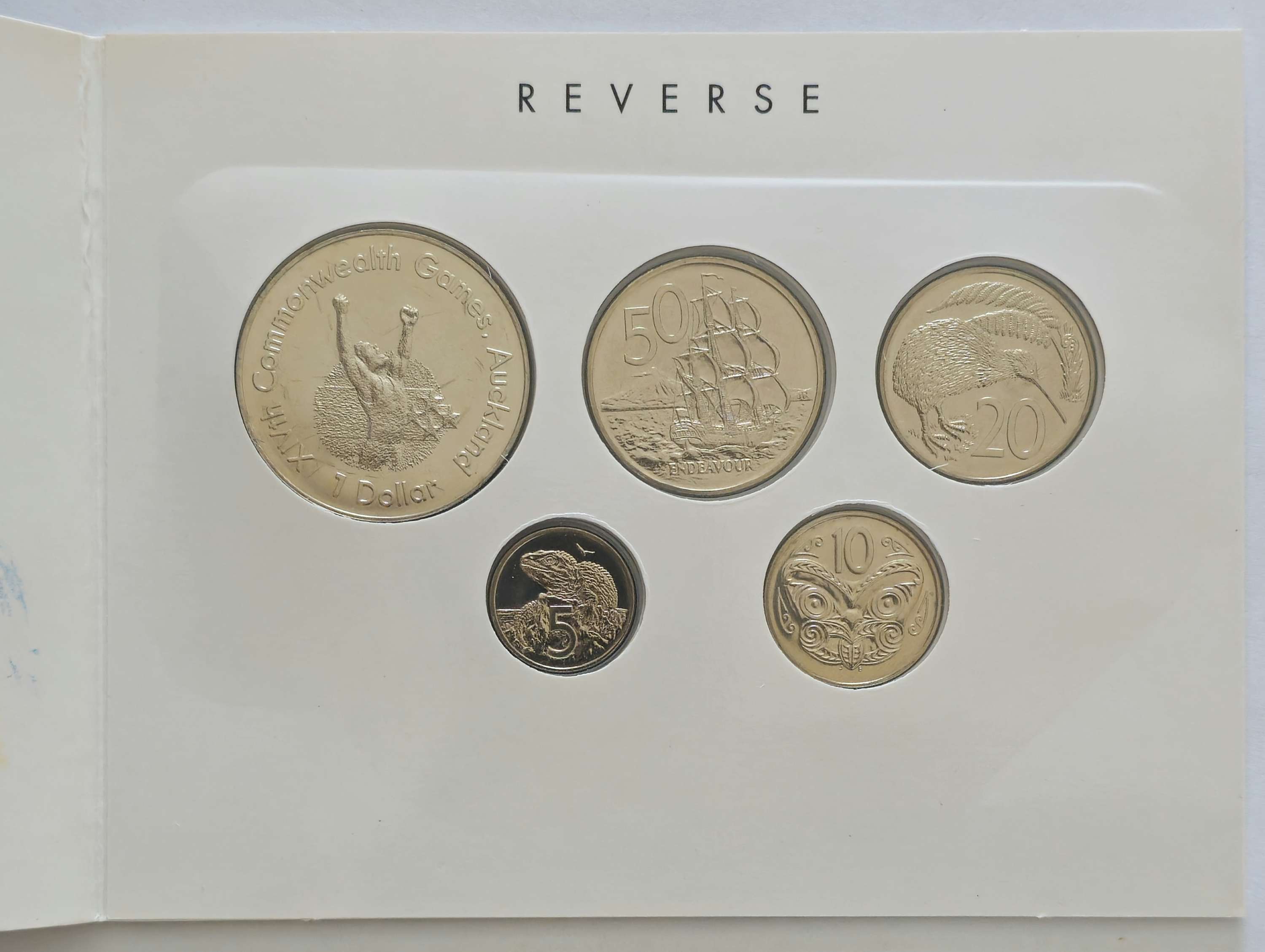 1989 New Zealand Uncirculated Coin Set