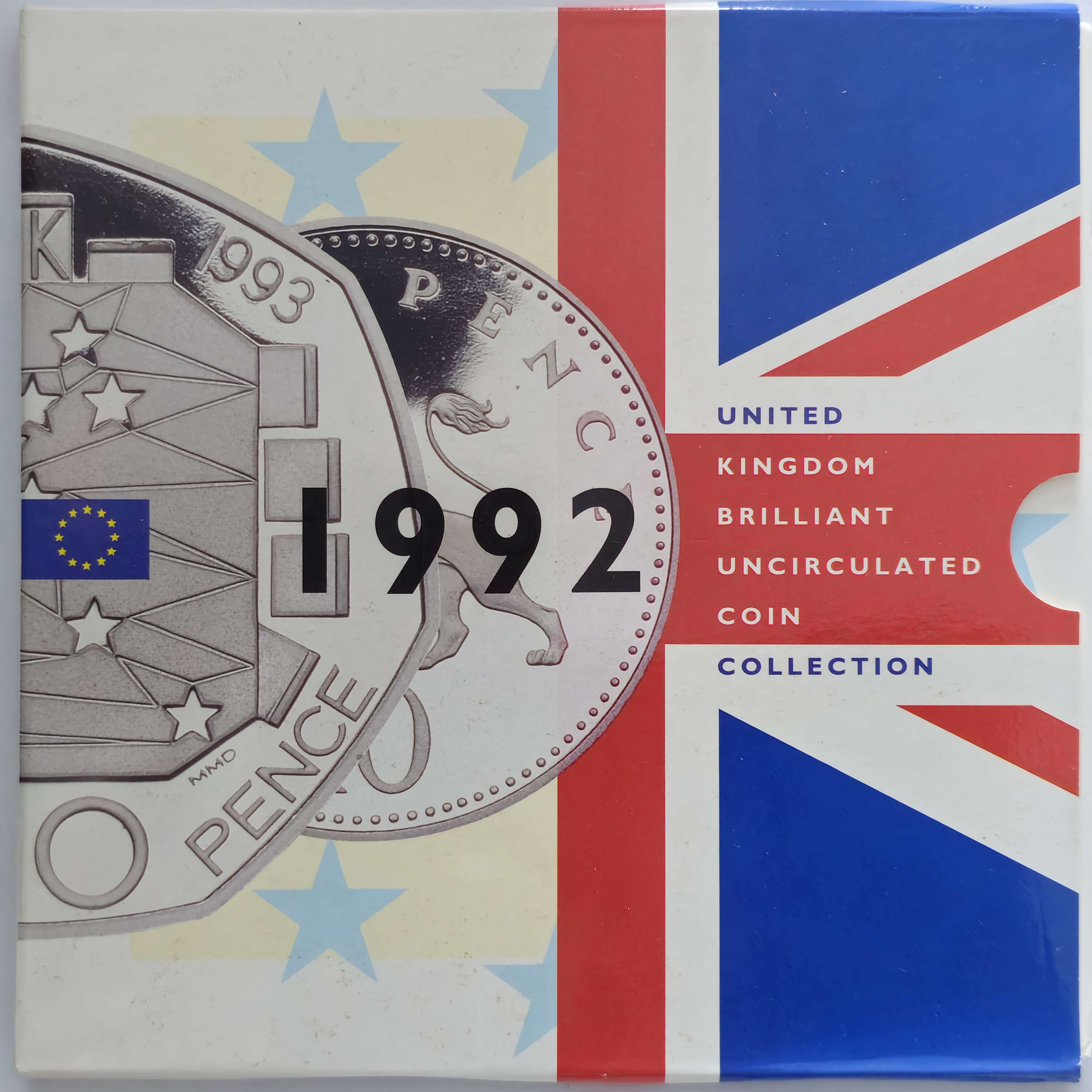 1992 UNITED KINGDOM BRILLIANT UNCIRCULATED COIN COLLECTION 