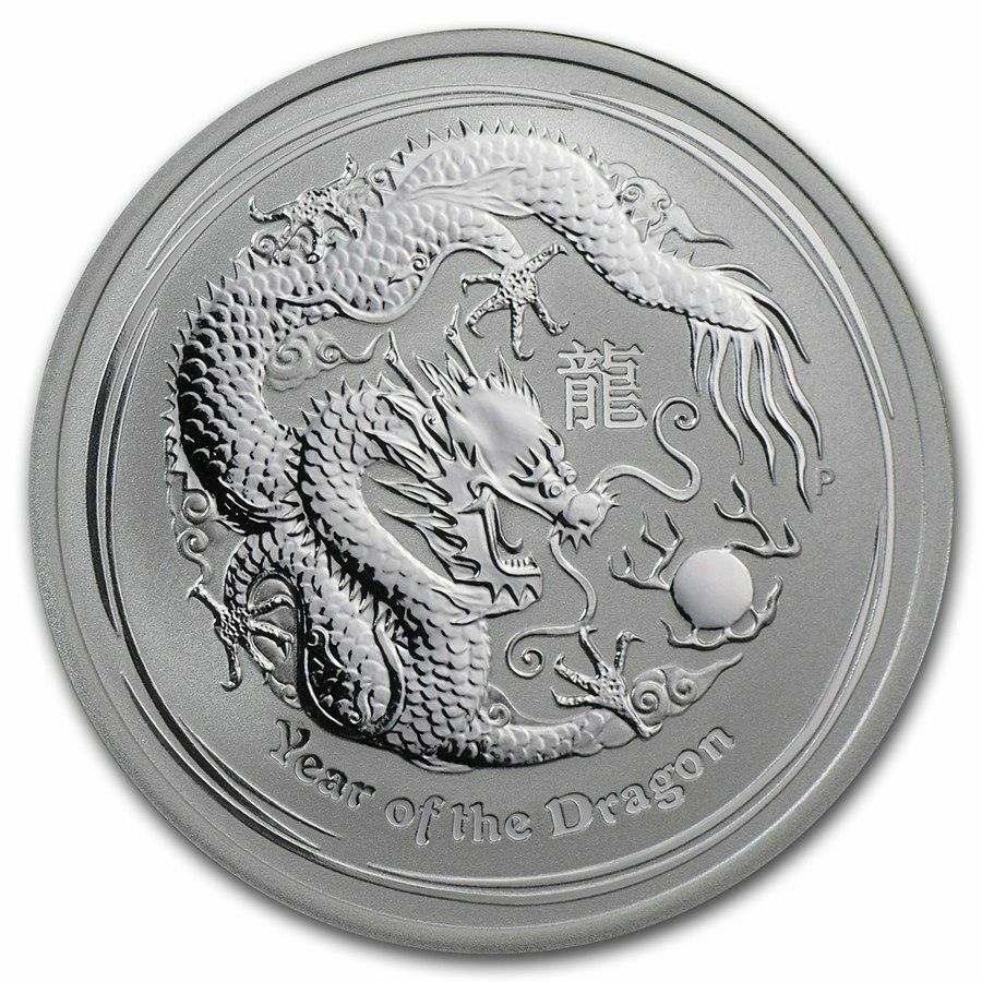 Australian Lunar Series II 2012 Année du Dragon Pièce de 1/2 oz