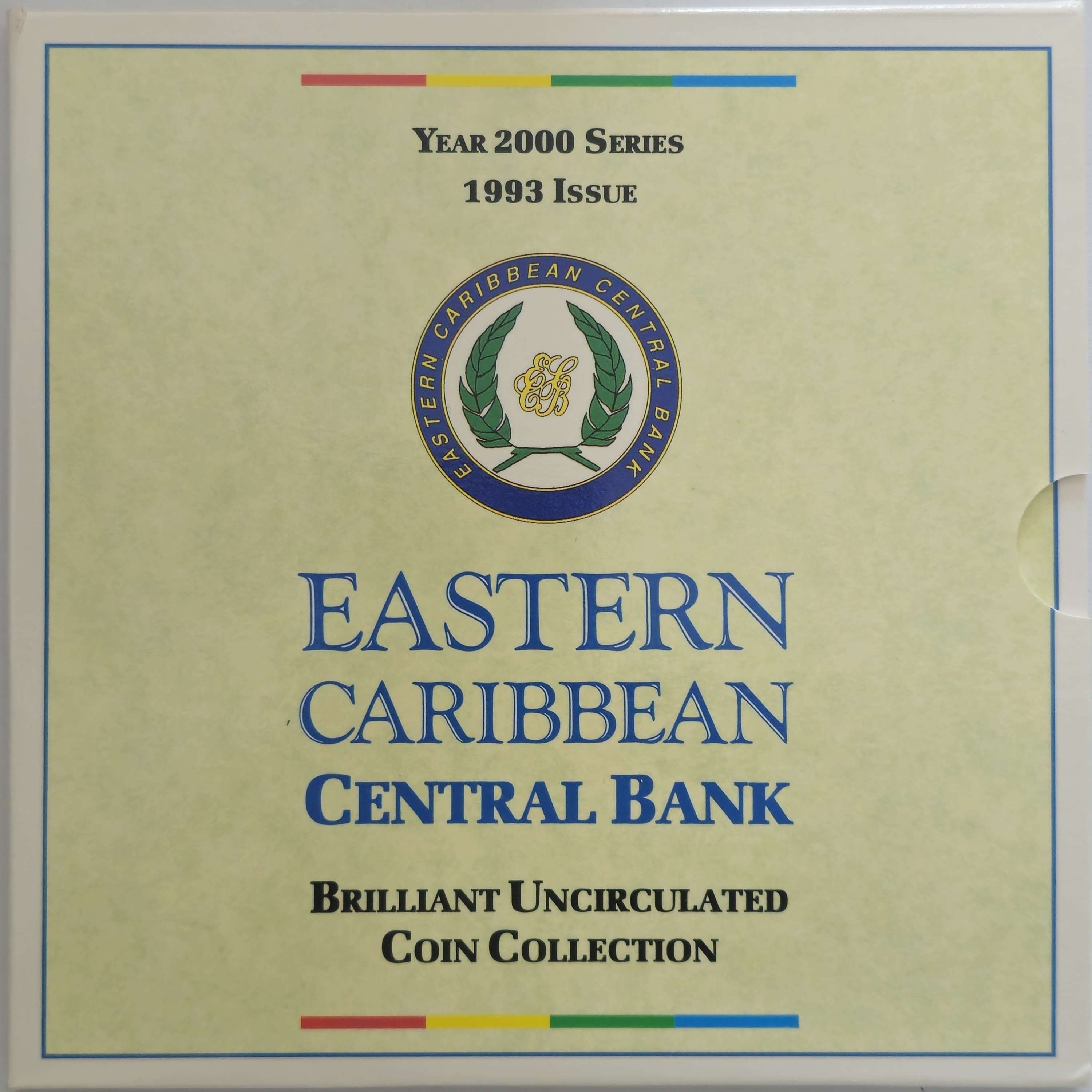 Eastern Caribbean Central Bank - Issue year 2000 - Coins dated 1993
