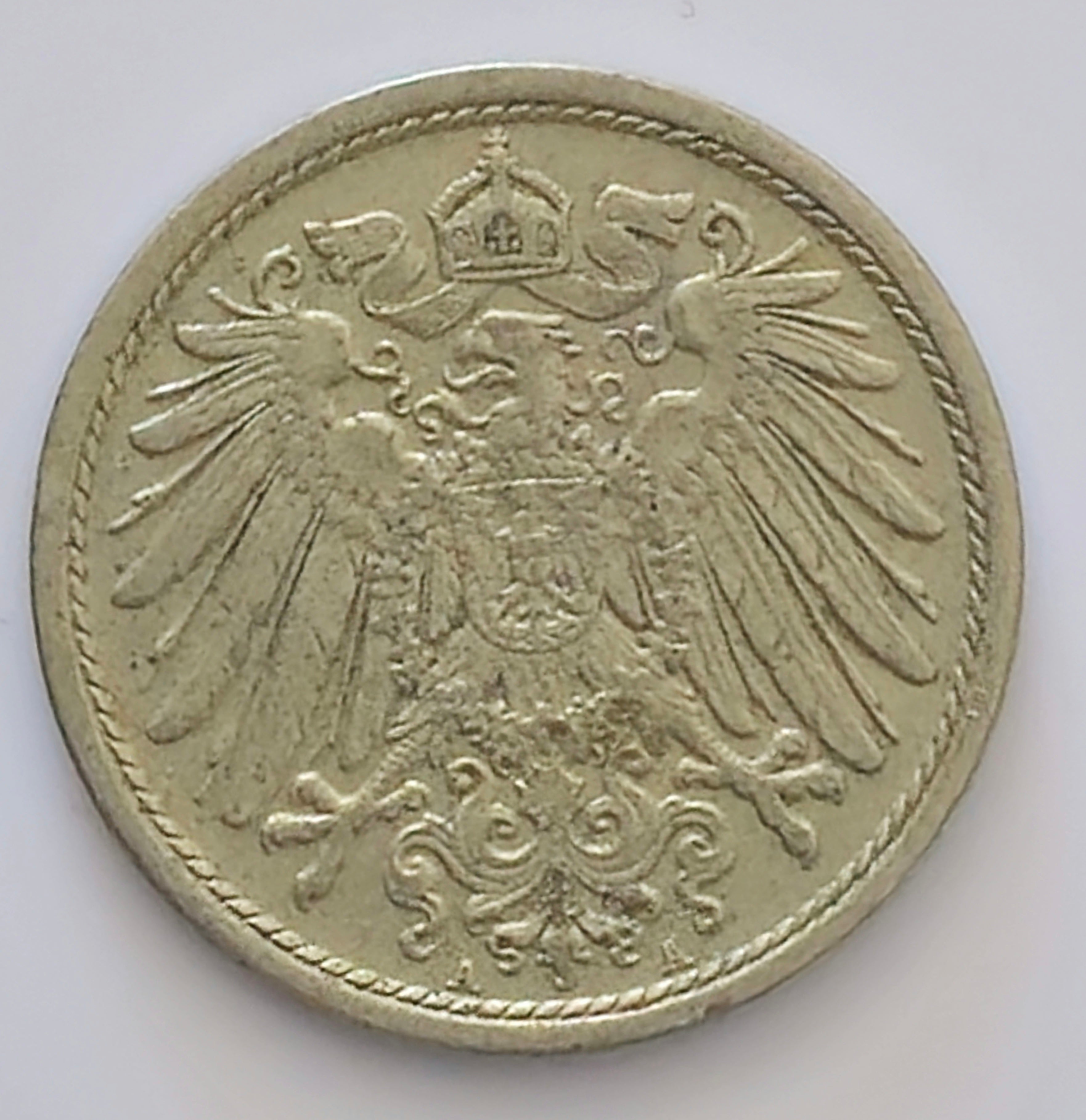 10 pfennig- 1914-A