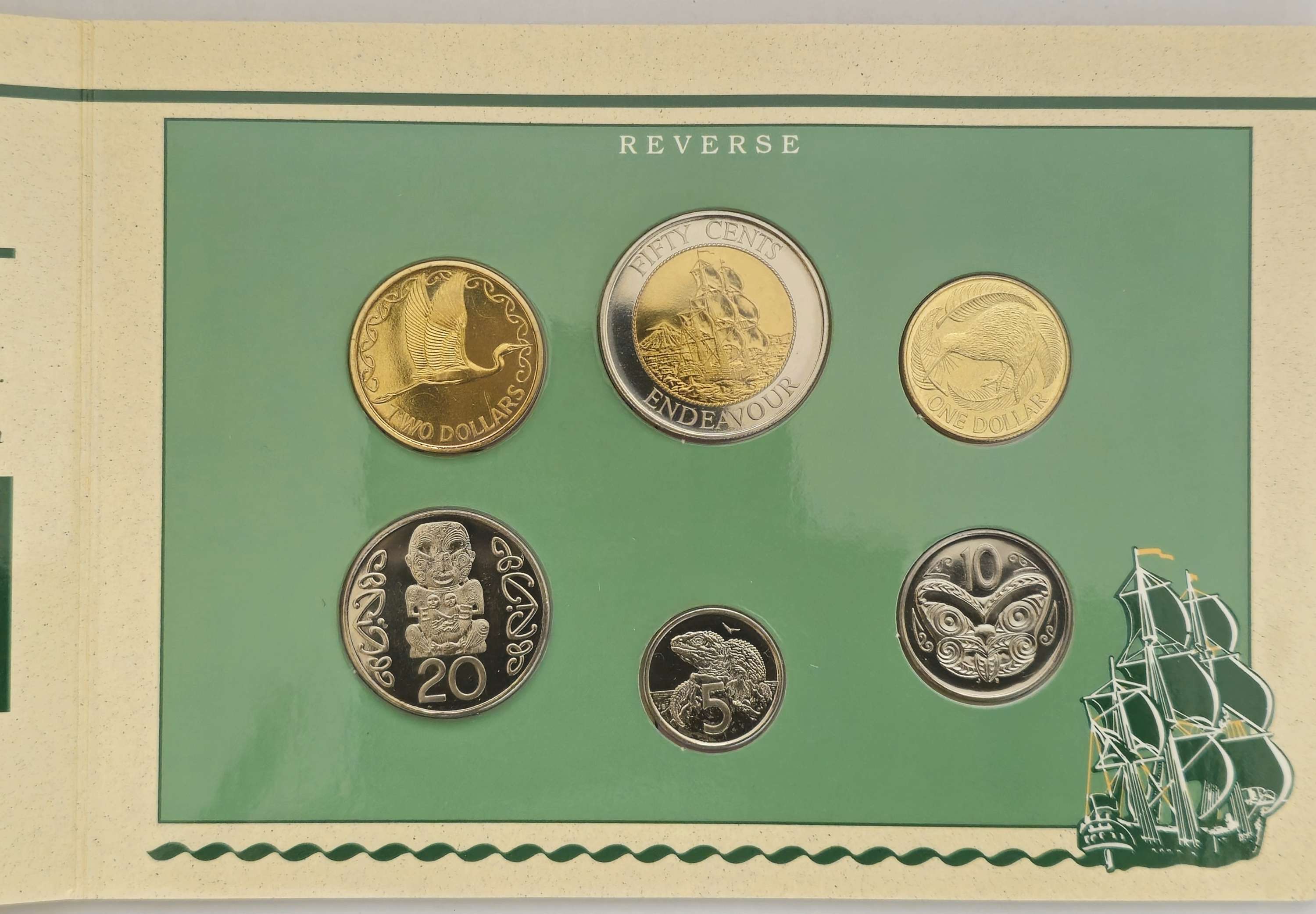 New Zealand  1994 Brilliant Uncirculated Coin Set.