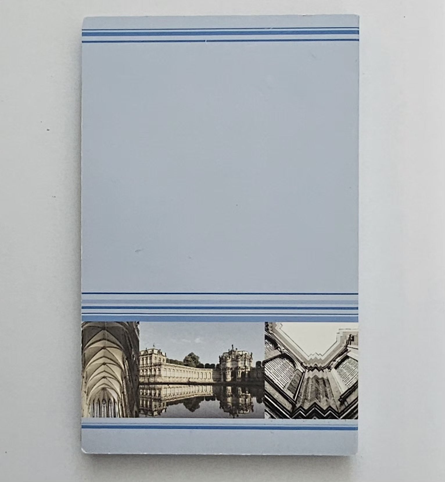 Presentation folder, back cover
